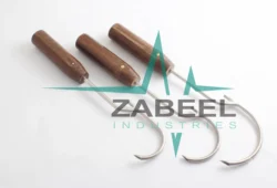 Wire Passer Small Medium Large Fiber Handle Set of 3 Pcs Orthopedic Instruments