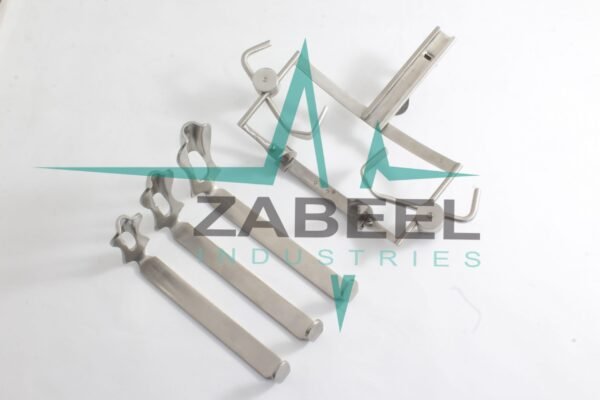 Dingman Mouth Gag Comes With 3 Blades Dental ENT Surgical Retractor Instruments By ZaBeel Industries