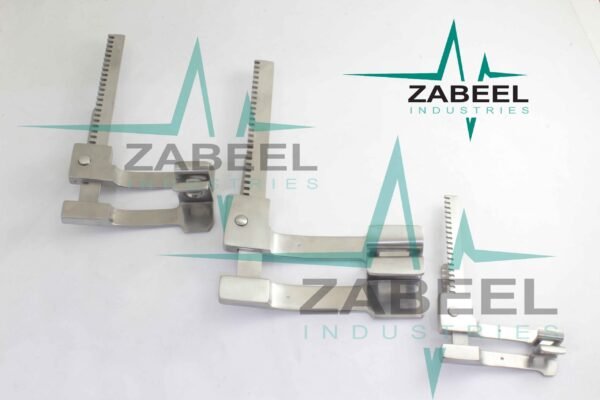 Finochietto Rib Spreader Retractors Set of 3 PCs Baby + Small + Medium by ZaBeel Industries