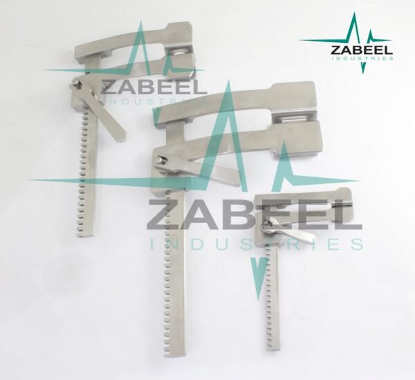 Baby + Small + Medium 3 PCs Set Finochietto Rib Spreader Retractors