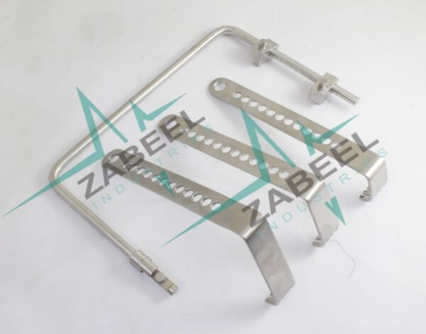Alvi Small Charnley retractor Style Locking Frame Set Charnley Retractor Complete By ZaBeel Industries