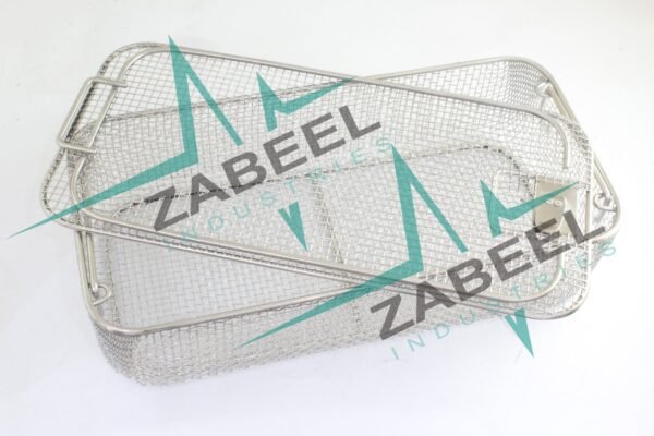 Micro Mesh Tray Autoclave Sterilizer Mesh Basket 40x20x10cm Instruments Case By ZaBeel Industries
