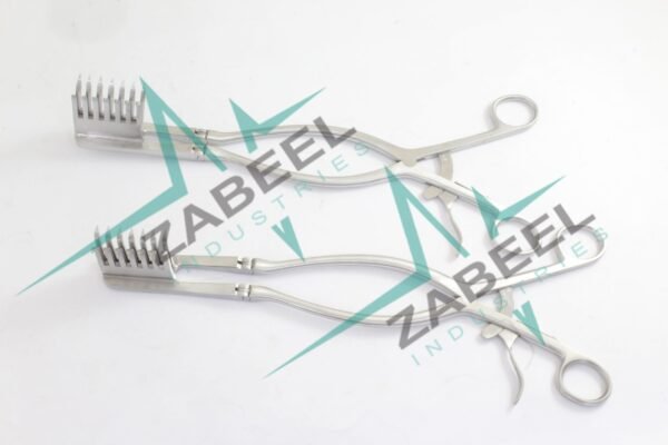 Beckmann Eaton Self Retaining Retractor 7 x 7 Sharp Prongs 32 cm By ZaBeel Industries