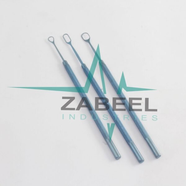 Set of 3Pcs Titanium eye lens loop loops ophthalmic eye surgical instrument By ZaBeel Industries