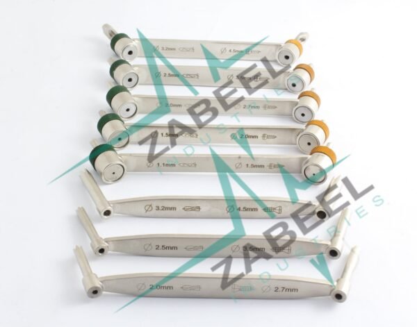 Drill Guide & Tap Sleeve Loaded Screws Neutral 8 pieces Orthopedic Instrument By ZaBeel Industries
