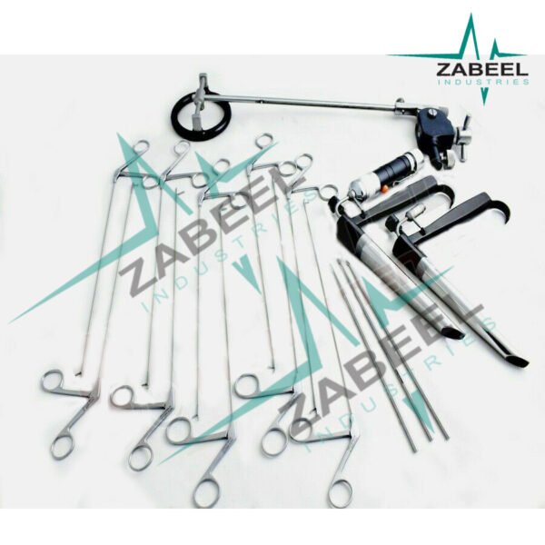 Micro Laryngeal Surgery Set Pedestal Laryngoscope Ent Instruments Set By ZaBeel Industries