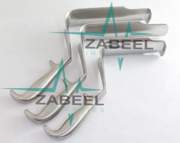 ST Mark Pelvis Retractor Deep Surgery 3 PCs Set Surgical Orthopedic Instruments By ZaBeel Industries