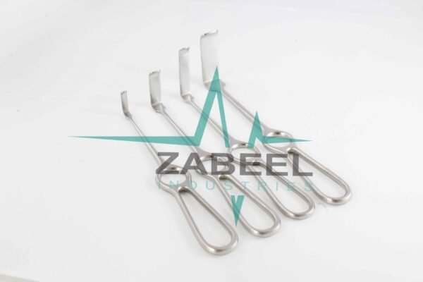 2 Set of 4 Pcs MSI Langenbeck Right Angle Retractor Surgical Instrument ZaBeel
