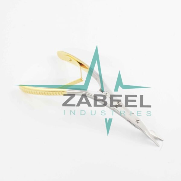 Caplan Septum Scissors Double Action Fine Nasal Shears Tungsten Carbide Serrated By ZaBeel Industries