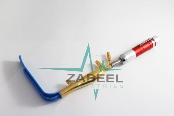Tebbetts Fiber Optic Breast Retractors Insulated Blade Size 36 mm x 19 cm By ZaBeel Industries