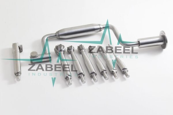 Hudson Hand Drill Brace Surgical Orthopedic 7 Pcs Premium Material Instruments By ZaBeel Industries
