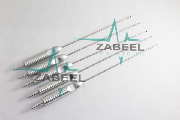 Liposuction Cannula 5 PCs Set Fat Transfer Plastic Surgery By ZaBeel Industries