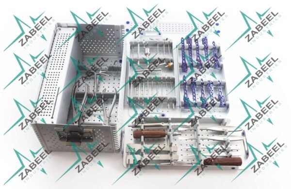 3.5mm LCP Proximal Humerus Plate (Philos) 4 to 09 Holes Set of 10 Pcs & Small Fragment 3.5-4.0mm Complete Instrument Set of Orthopedic Instruments By ZaBeel Industries