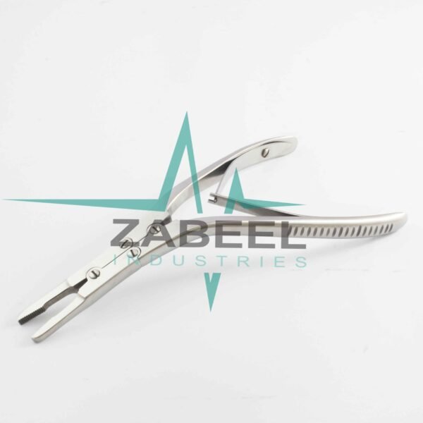 Morselizer Rubin Septal Forceps Angled 20 cm Plastic Surgery Instruments