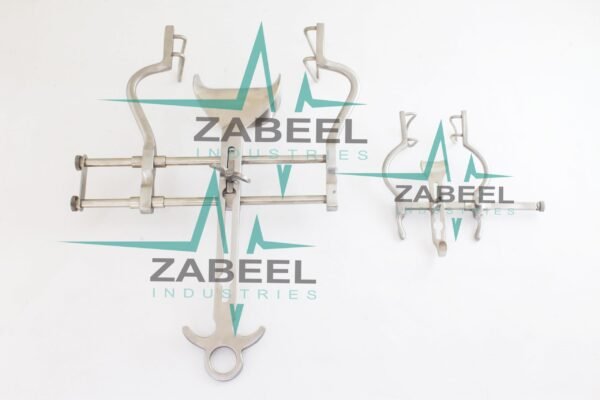 Grieshaber Balfour Abdominal Retractor baby & Adult 2 PCs Set Surgical Orthopedi By ZaBeel Industries