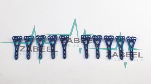 2.4mm LCP Distal Radius Variable Angle Plate Titanium by ZaBeel Industries