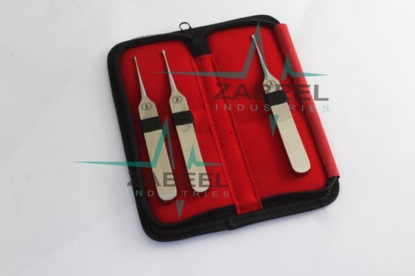 Crown & Bridge Removal System, Crown Remover Dental Crowns 3 PCs Set with Case By ZaBeel Industries