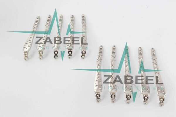 3.5mm LCP Olecranon Plate Set of 10 PCs Ortho/Vet Implants by ZaBeel Industries