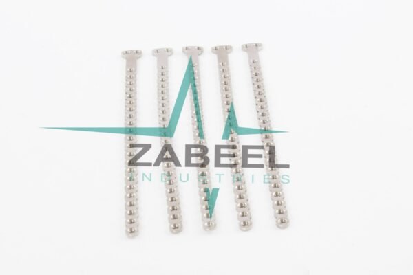 2.0mm Locking T Plate 22 holes Set of 10 PCs Ortho/Vet Implants by ZaBeel Industries