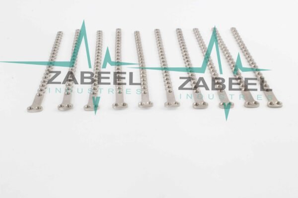 2.4mm Locking T Plate 20 holes Set of 10 PCs Ortho/Vet Implants by ZaBeel Industries