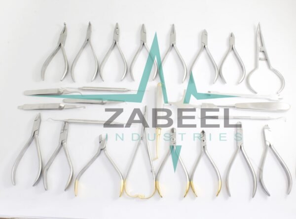 Basic Orthodontics Dental Instruments Set 27 Pcs Composite Kit Premium Quality