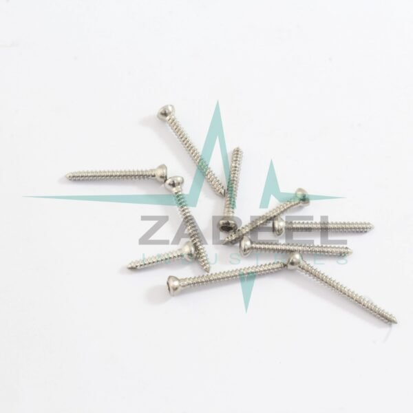1.5mm Cortical  Cortex Screws Self Tapping Set of 80 PCs Ortho Vet ZaBeel ZOS-1001