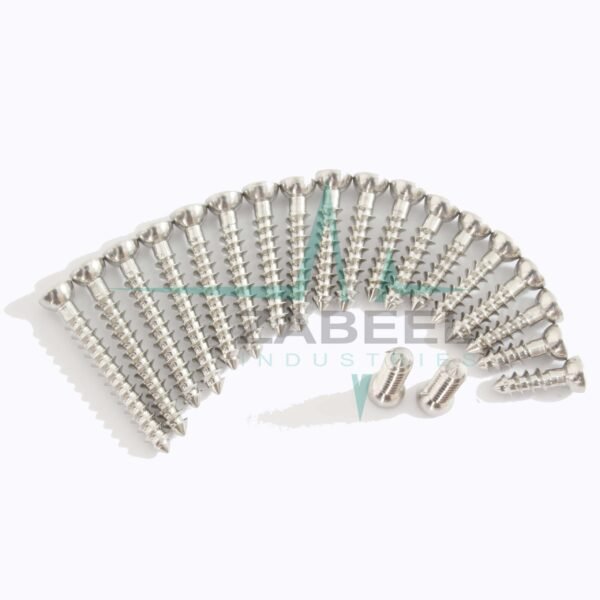 2.7mm Cortical  Cortex Screws Self Tapping Set of 110 PCs Ortho Vet ZaBeel ZOS-1004