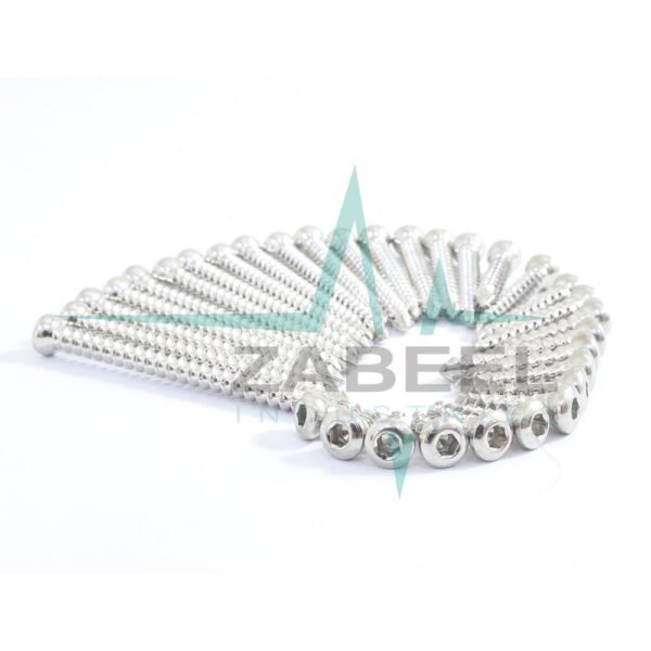 4.5mm Cortical  Cortex Screws Small Fragment Self Tapping Set 120 PCs Ortho Vet ZOS-1007