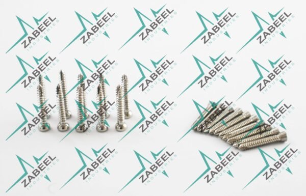 3.5mm Cortical Cortex & Locking Screws Self Tap 316L SS Ortho Vet Implant By ZaBeel Industries