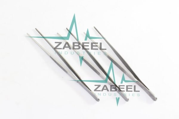 10 Thumb Tissue Forceps 5.5” 1x2 Teeth – Rat Tooth Surgical Instruments By ZaBeel Industries