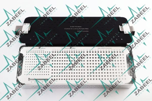 2.0mm,2.7mm, & 3.5mm Cortical & Locking Screw Box Each 10 Pcs By ZaBeel Industries