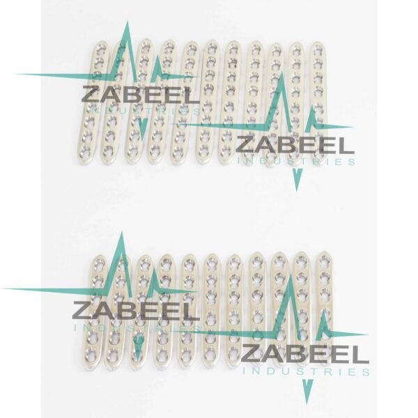 2.7mm LCP (Locking Compression Plate) Plates 6 & 8 Holes Mini Fragments by ZaBeel Industries