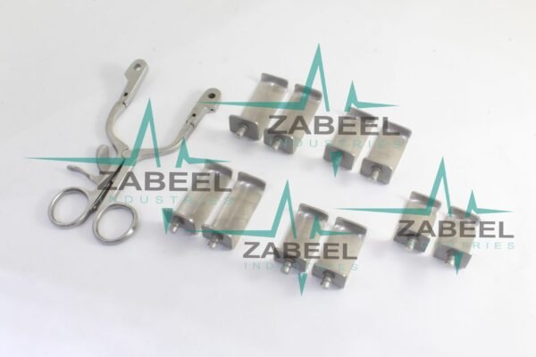 Cloward Self Retaining Retractor w/ Blunt Lateral Blades (11 pcs) By ZaBeel Industries