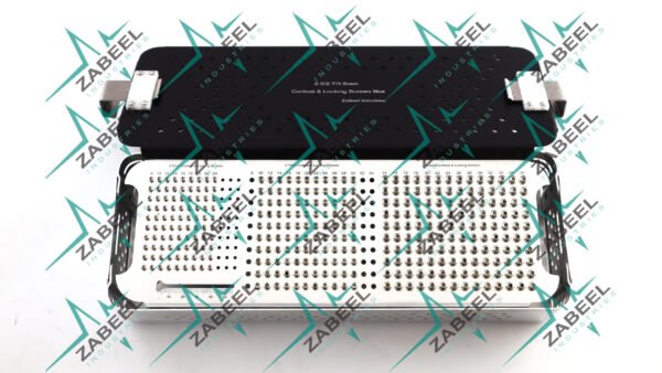 2.0mm,2.7mm, & 3.5mm Cortical & Locking Screw Box With Cortical Screws By ZaBeel Industries