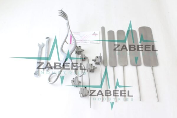 Janetta Retractor Set Single Bar Double Bar Short Blade Long Blade By ZaBeel Industries