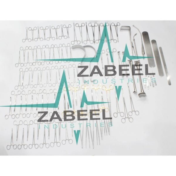 Basic Laparotomy Set of 104Pcs Surgical Instruments Surgery Medical Abdominal By ZaBeel Industries