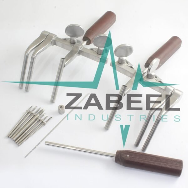 Caspar Vertebral Body Distraction Set Distractor Drill Guide Screwdriver Screws By ZaBeel Industries