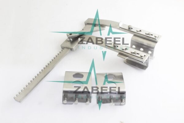 Barford Finochietto Rib Spreader 8" Spread With 2 Set of Interchangeable Blades By ZaBeel Industries