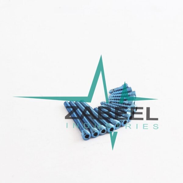 2.0mm LCP Locking Screws Hex Head Mini Fragments Titanium Different Lengths Set of 90 PCs Orthopedic Veterinary by ZaBeel Industries