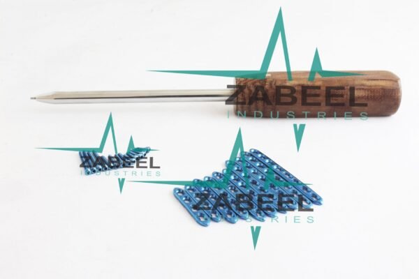1.5mm Locking Compression Plate (LCP) & Locking Screw Set & Driver 91 Pc Ortho/Vet Instrument + 1 PC of Hex Screw Driver by ZaBeel Industries