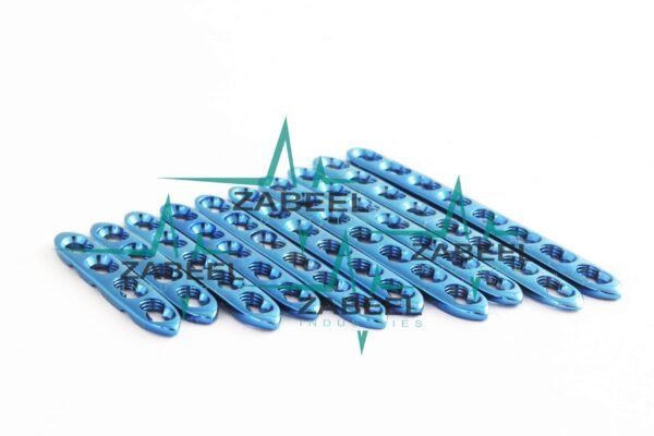 1.5mm LCP (Locking Compression Plate ) Plates Mini Fragments 10 PCs of Different Number of Holes by ZaBeel Industries