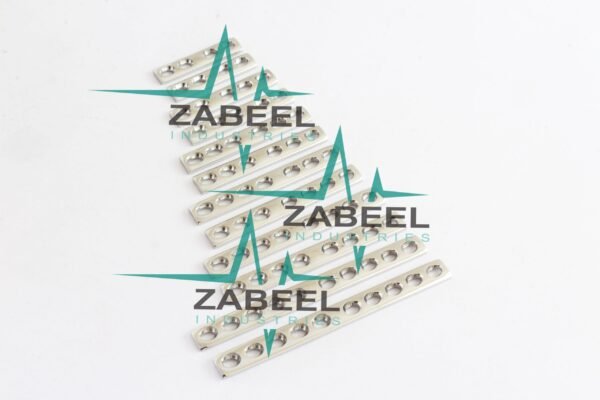 2.7MM DCP (Dynamic Compression Plate) Mini Fragment Plates 12 PCs of Different Number of Holes by ZaBeel Industries