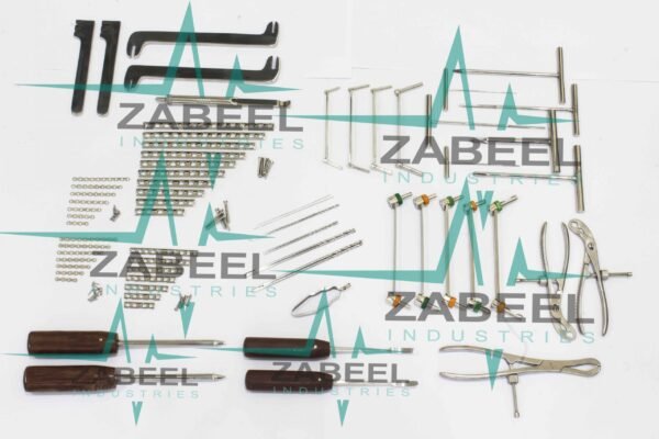 Veterinary Orthopedic Mini-Micro Fragment System Set kit 1.5 2.0 2.7 3.5 4.0mm By ZaBeel Industries