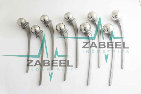 Thompson Hip Prosthesis 9PCs Long Stem Implant Orthopedic Instrument by ZaBeel Industries
