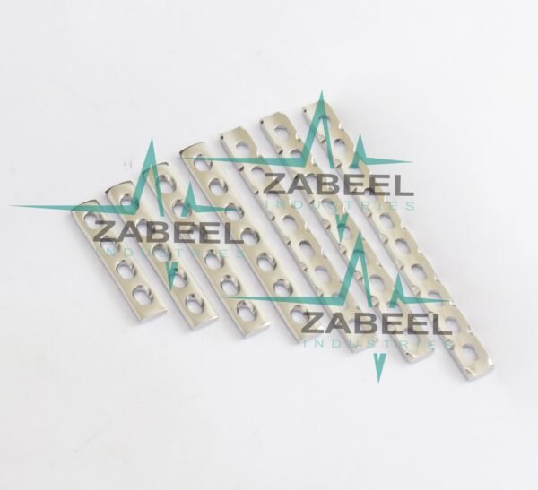 2.0mm LC-DCP Plates Set of 07 Pcs Ortho/Vet Implants by ZaBeel Industries