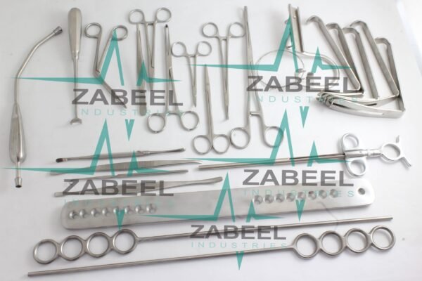 Tonsillectomy 28 PCs Set Surgical Orthopedics ENT Instrument Best Quality By ZaBeel Industries