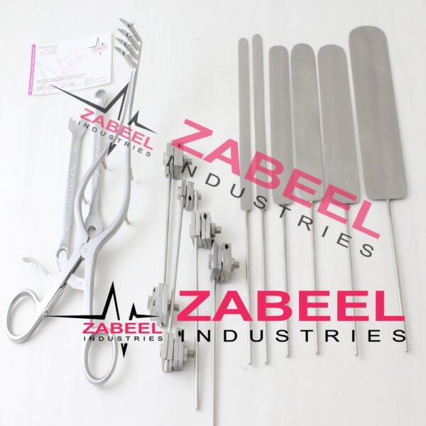 Janetta Retractor Set Single Bar Double Bar Short Blade Long Blade