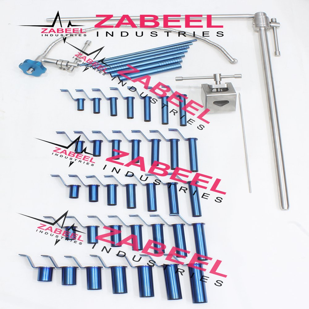 Mis-Retractor-System-Tubular-Retractors-With-Blue-coler
