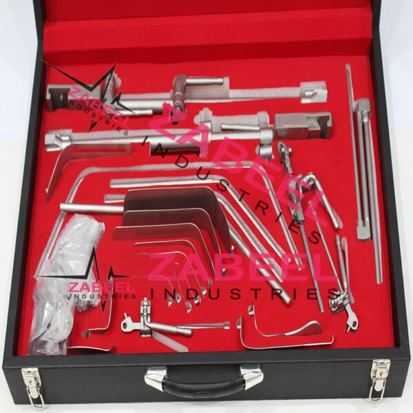 Thompson Retractor Complete Set Stainless Steel