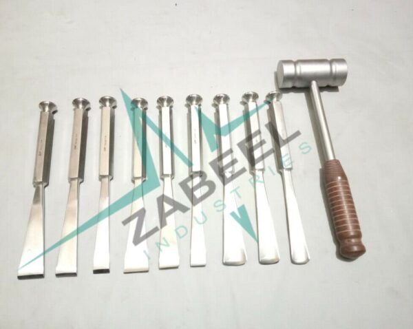 Stille Osteotome Bone Chisel Fiber Handle Orthopedic Surgical Instrument 10 By ZaBeel Industries